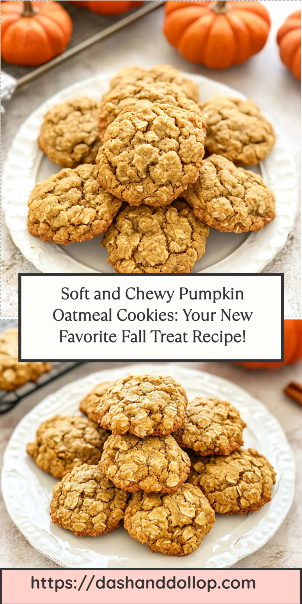 Soft and Chewy Pumpkin Oatmeal Cookies: Your New Favorite Fall Treat Recipe!
