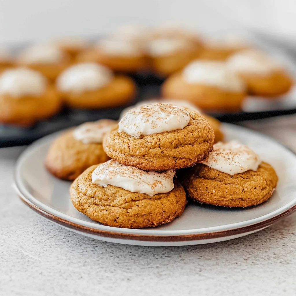 Soft Pumpkin Cookies Recipe (No Chill Needed!)