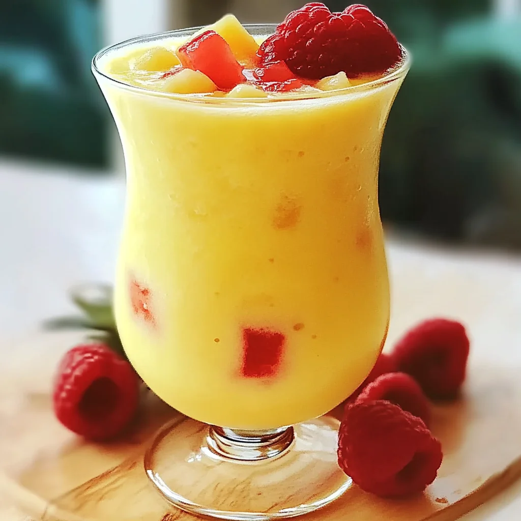Tropical Bahama Mama Smoothie Recipe (Refreshing and Easy!)