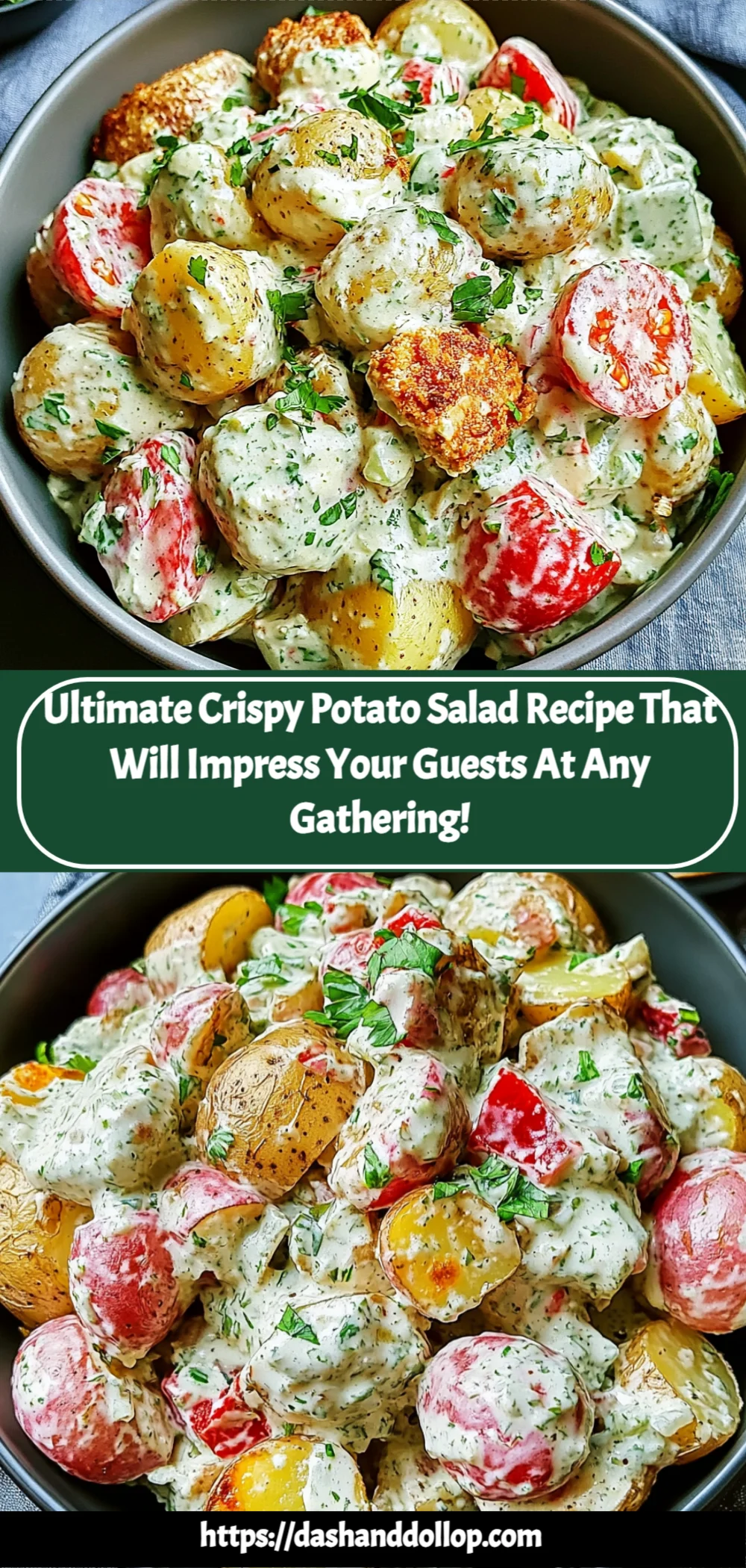 Ultimate Crispy Potato Salad Recipe That Will Impress Your Guests at Any Gathering!