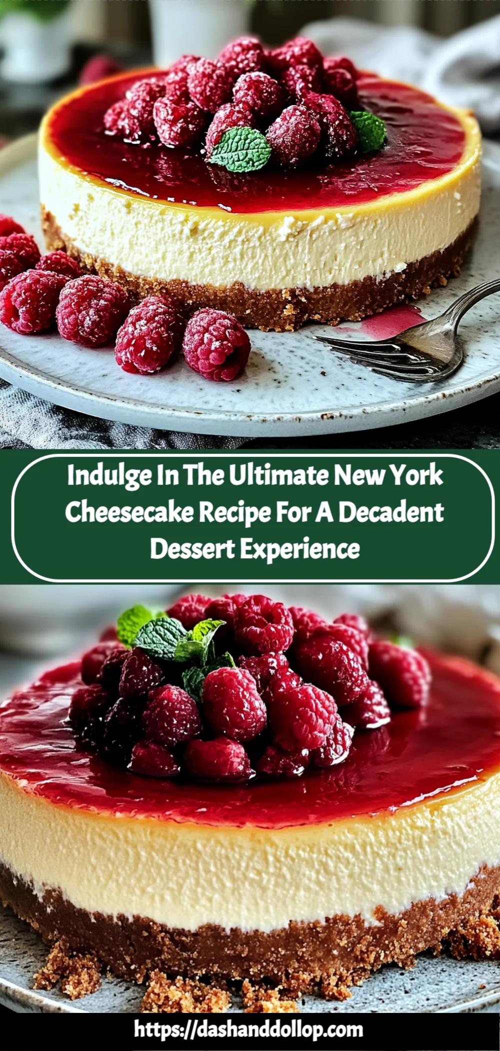 Indulge in the Ultimate New York Cheesecake Recipe for a Decadent Dessert Experience
