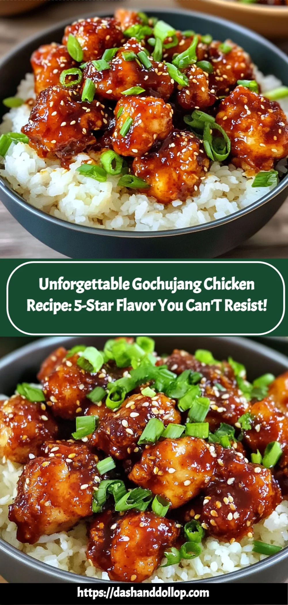 Unforgettable Gochujang Chicken Recipe: 5-Star Flavor You Can't Resist!