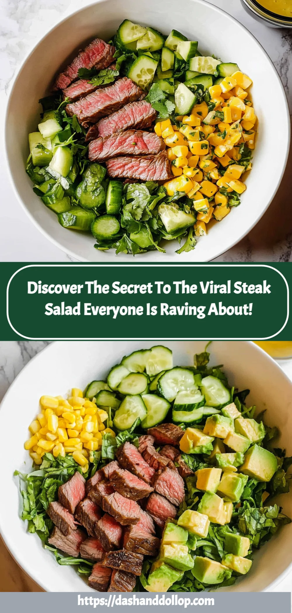 Discover the Secret to the Viral Steak Salad Everyone is Raving About!