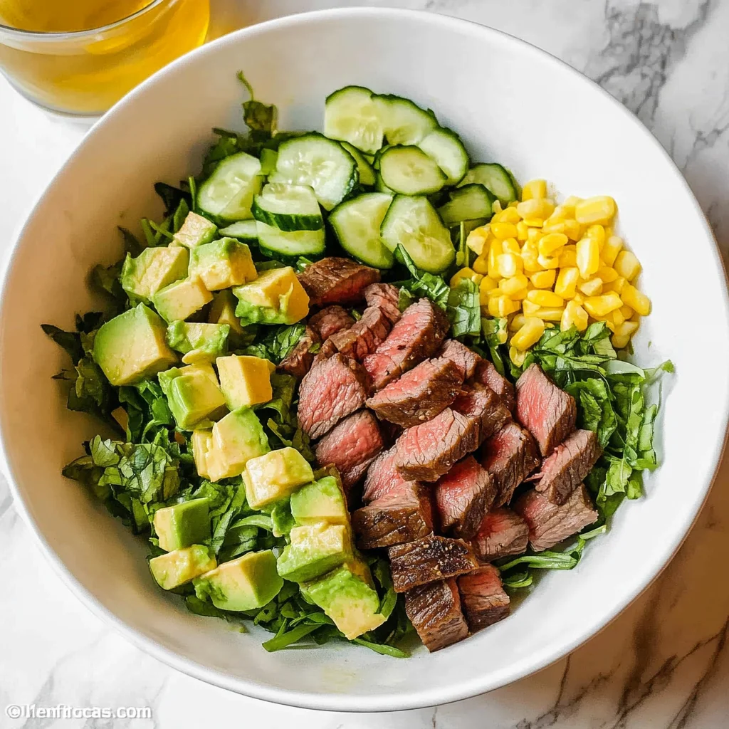 Viral Steak Salad Recipe (Quick and Delicious!)