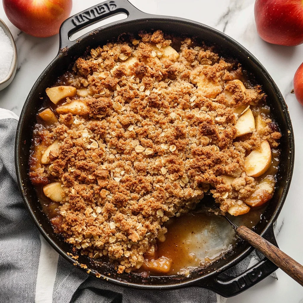croustillant aux pommes