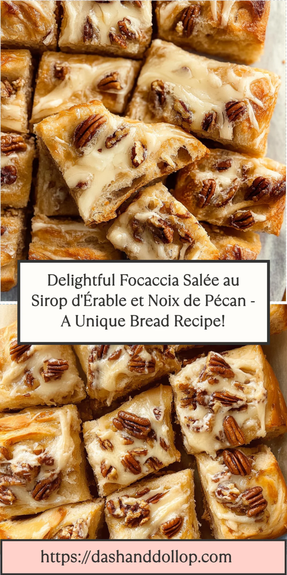 Delightful Focaccia Salée au Sirop d'Érable et Noix de Pécan - A Unique Bread Recipe!