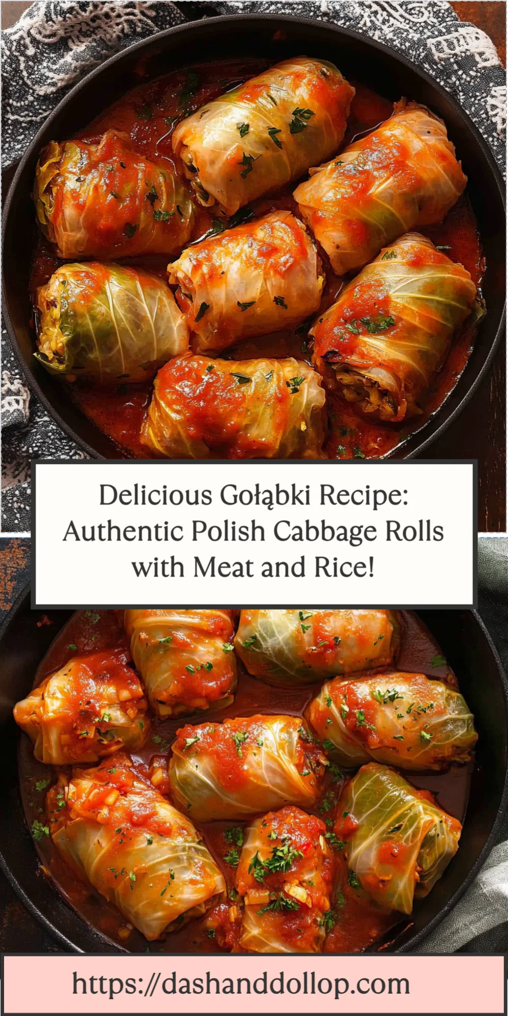 Delicious Gołąbki Recipe: Authentic Polish Cabbage Rolls with Meat and Rice!
