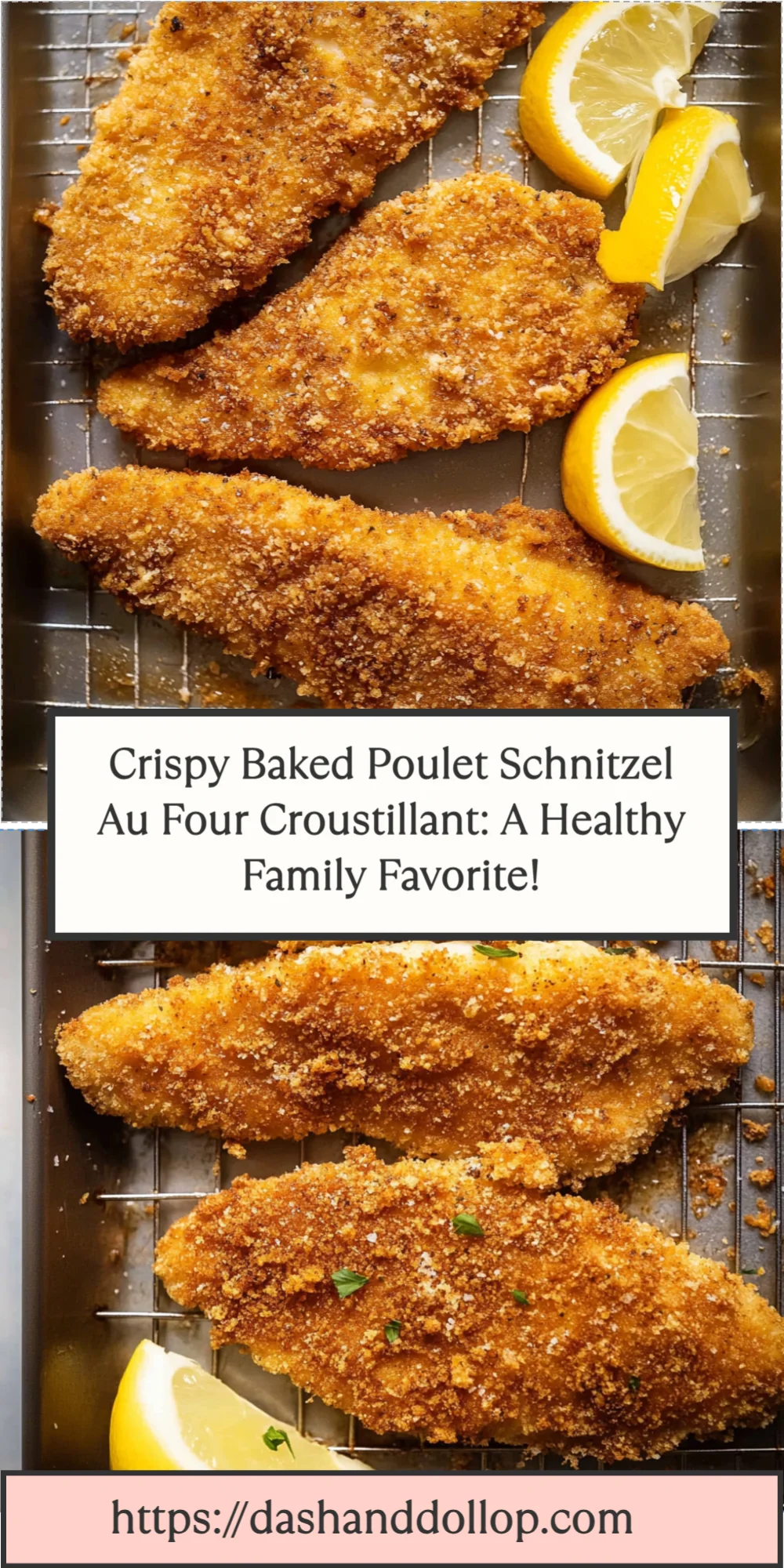Crispy Baked Poulet Schnitzel Au Four Croustillant: A Healthy Family Favorite!